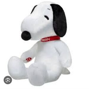 Build-A-Bear Snoopy Pesnuts Official Plush with Red Collar
